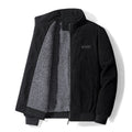 Men's Thickened Corduroy Winter Coat - Large Size