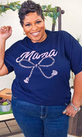 Mama Rope Bow Shirt