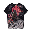 Embroidered Koi Fish T-shirt in Chinese Style