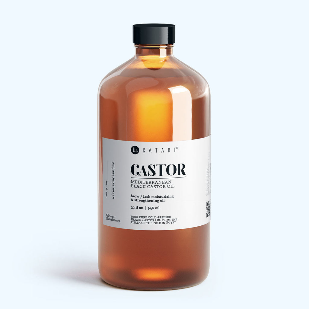 Black Castor Oil for Hair & Brows