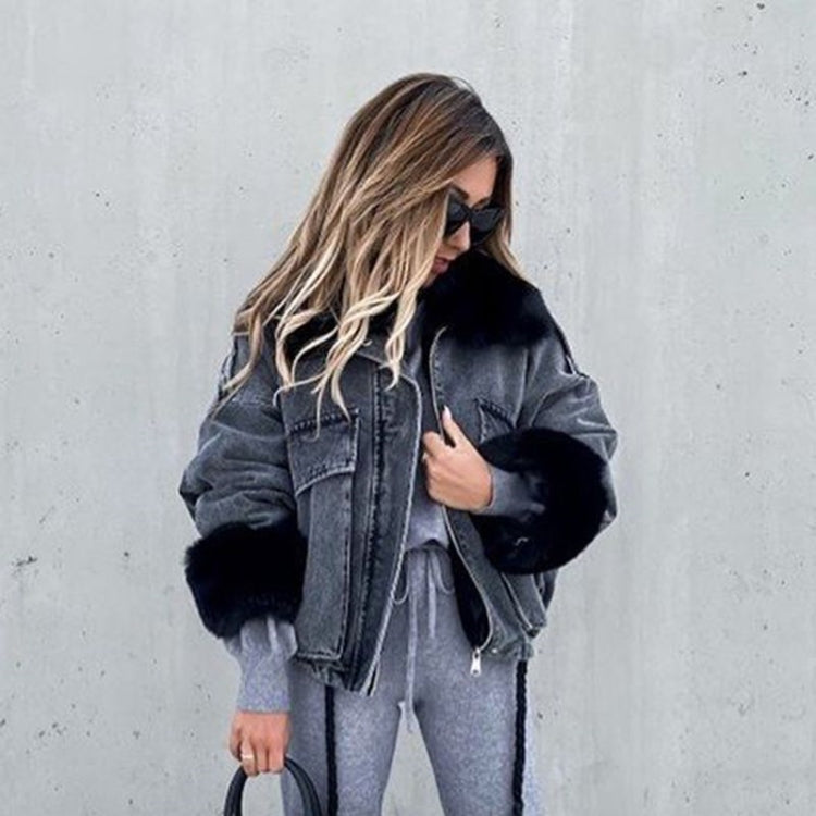 Thick Winter Women's Puffer Jacket for Warmth