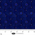Cameo Appearance Sunbursts Navy Cotton 44"/45" Fabric Per Yard
