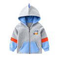 Children's Hooded Cotton Padded Zipper Jacket