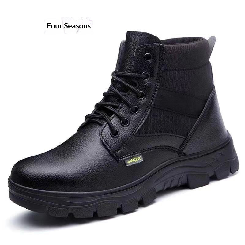 High Top Labor Protection Safety Shoes For Men