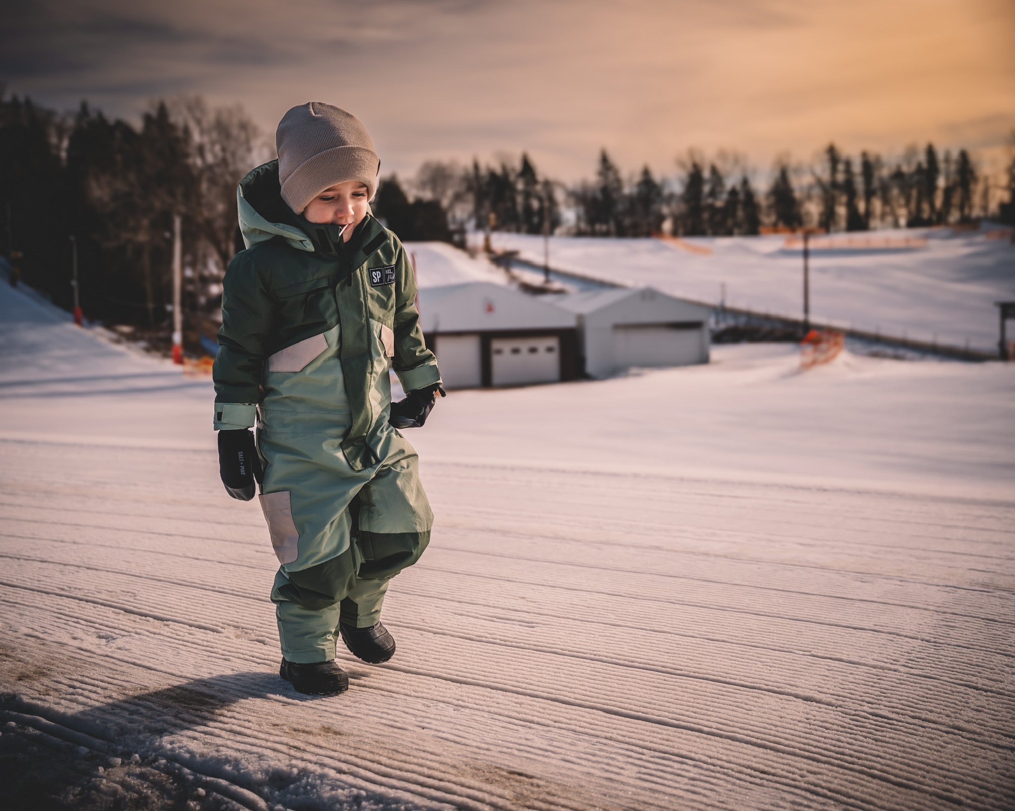 Green Dreams Waterproof Snowsuit Toddler Youth - Winter Gear