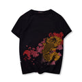Japanese Style Embroidered T-Shirt for Men (Couple's)