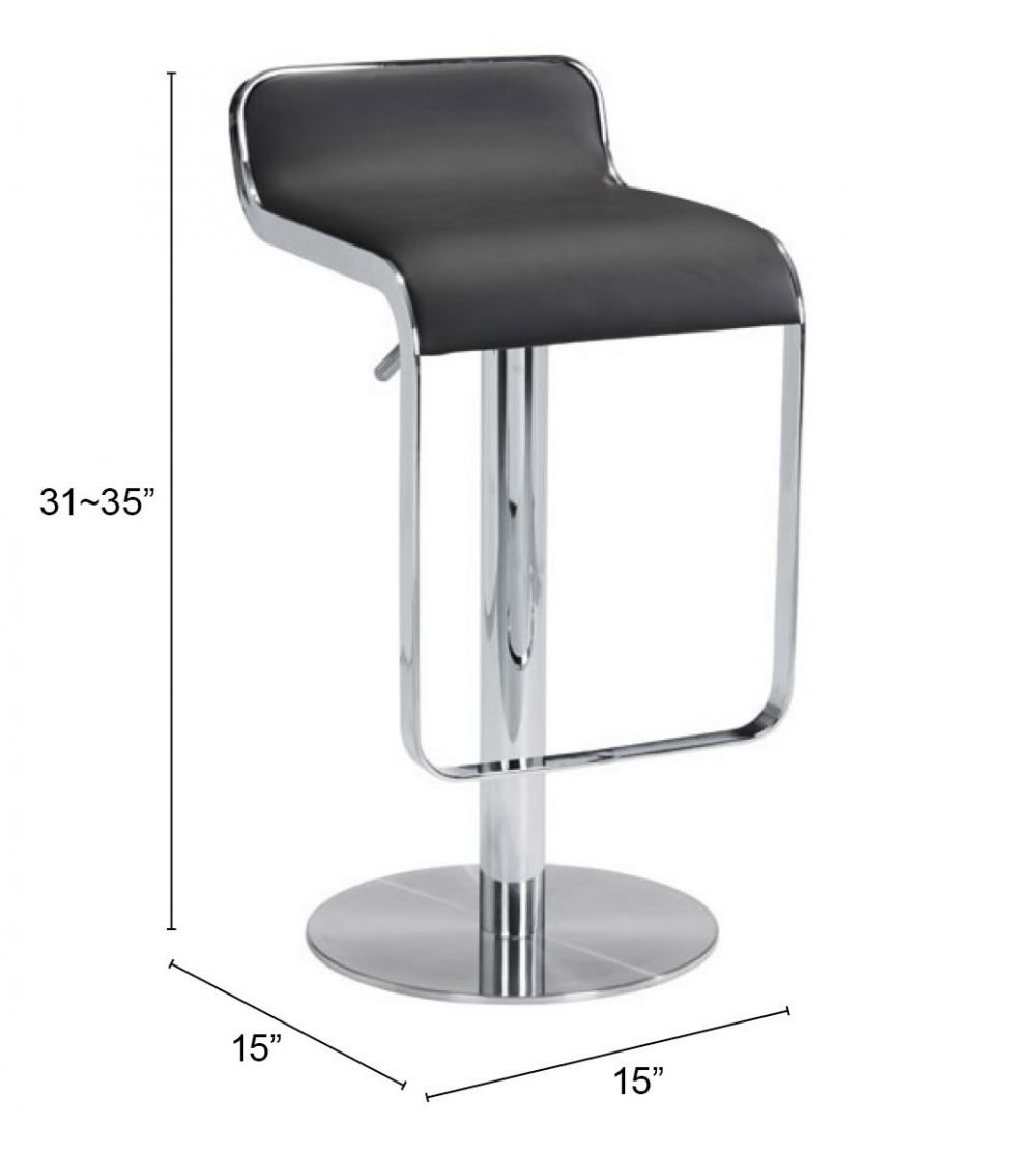 Equino Faux Leather Barstool