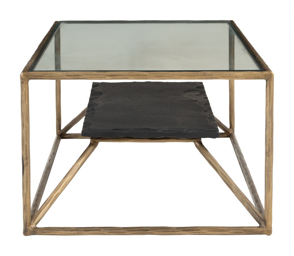 Ranol Glass Top Rectangular Coffee Table