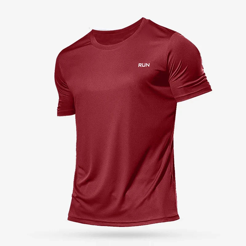 Men Quick Dry Compression Sport Shirt for Gym and Training
