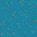 Teal Touch Mystery 43"/44" Cotton Fabric Per Yard