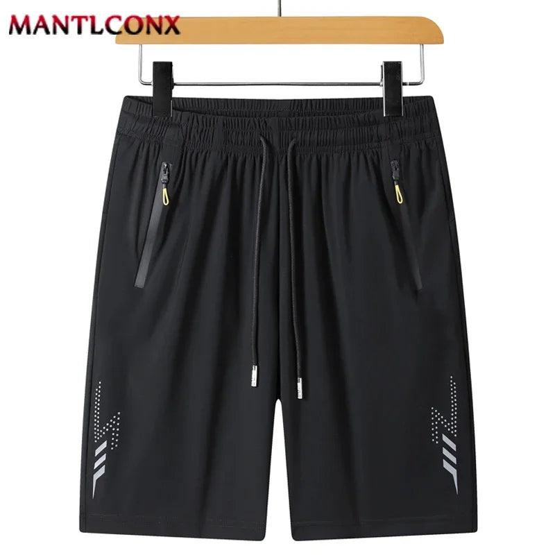 3XL Quick Dry Jogging Fitness Shorts for Men Summer Sports Breathable Thin Beach Short Pants Lightweight Running Bottoms