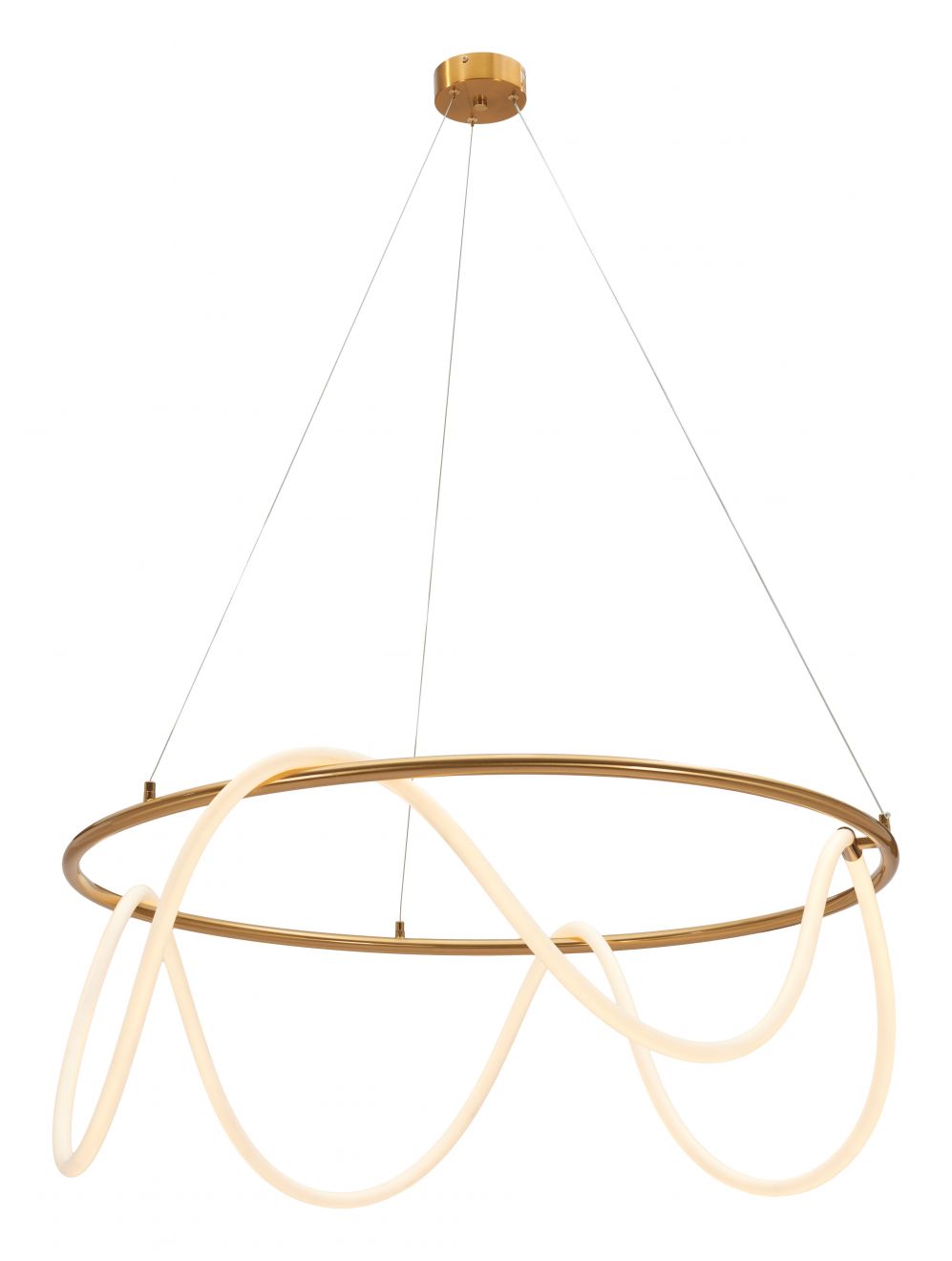Wiber Golden Steel Ceiling Lamp
