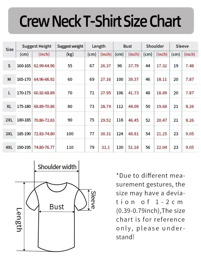 2024 Men's Oversized Cotton Gym Fitness T-shirt