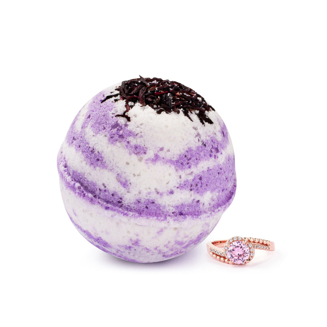 Berry Hibiscus 10oz Mystery Box Jewelry Bath Bomb