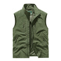 Outdoor Fleece Work Vest Fleece Sweatshirt Reversible