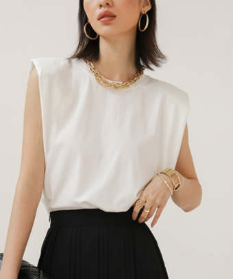 2020 Summer Women's Sleeveless Casual T-Shirt