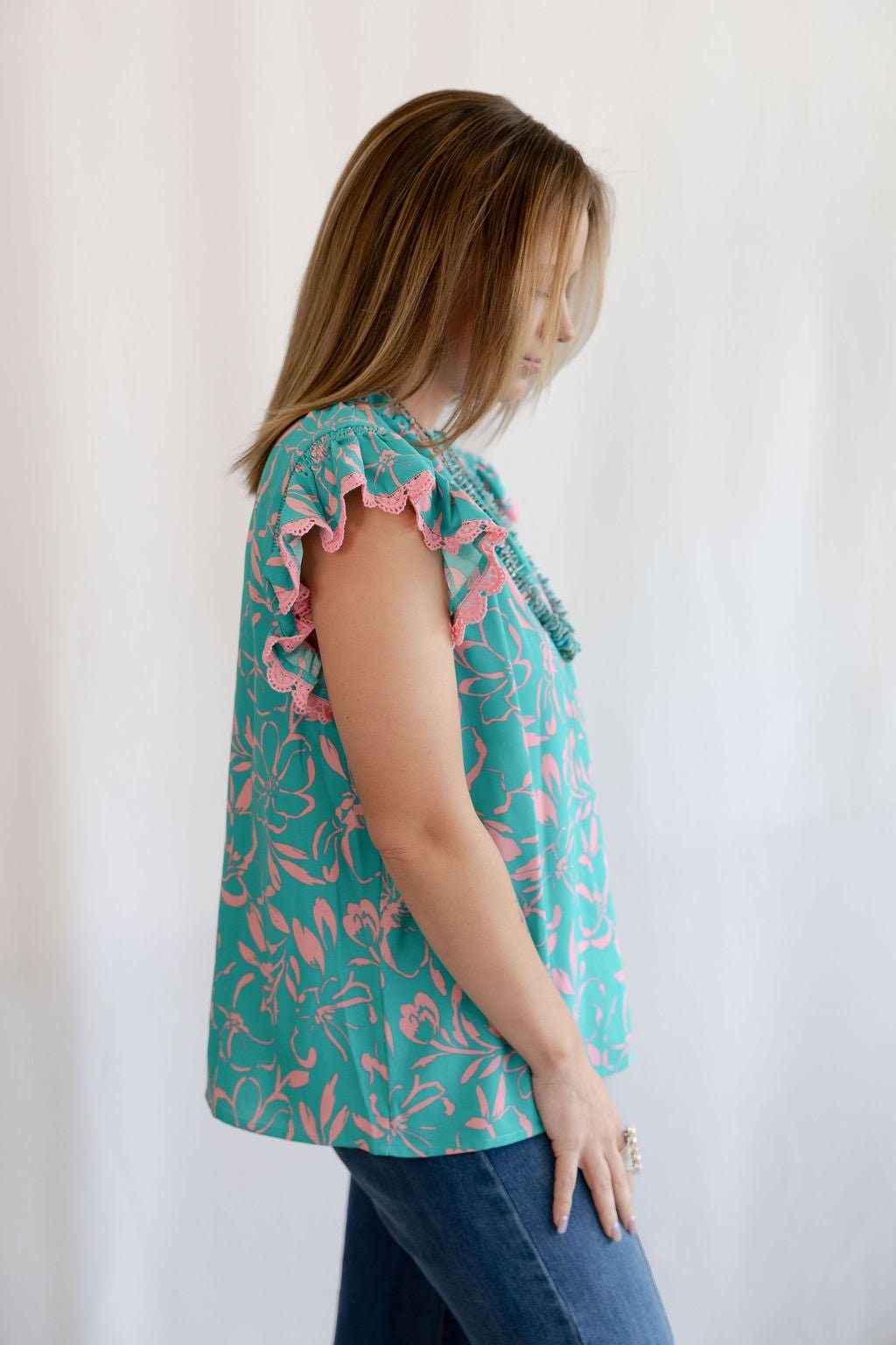 Cotton Candy Printed Top