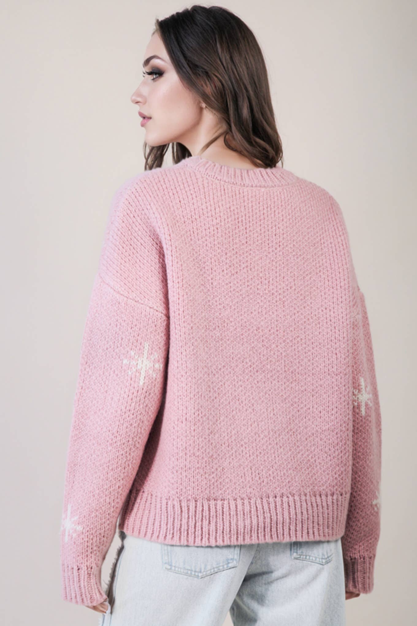 Cowboy Boots Knit Sweater - large remaining