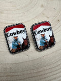 Cowboy Cigarette Fashion Earrings