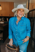 Dakota Denim Top - Extra small remaining