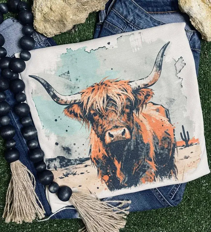 Highland Cow - Gildan Tee