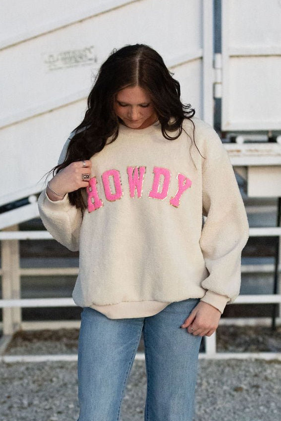 Howdy Sherpa Pullover - XL remains