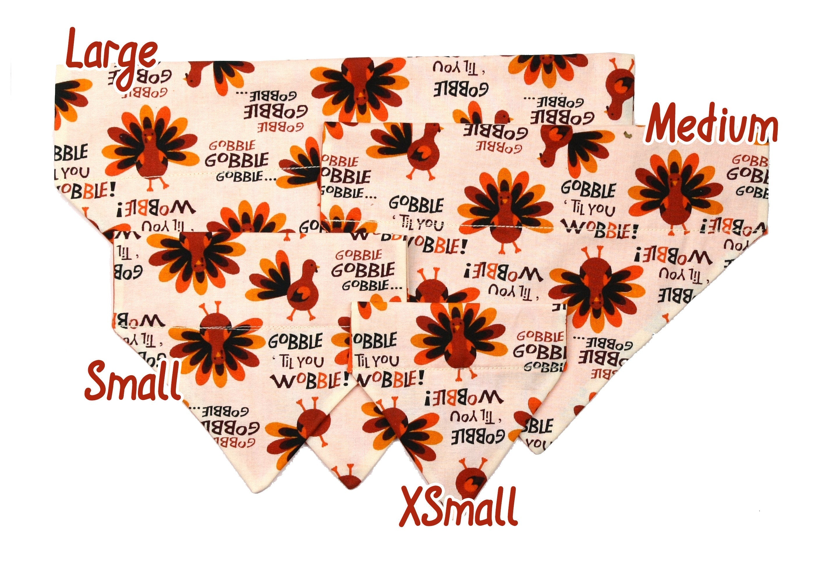 Gobble Til You Wobble Pet Scarf-2