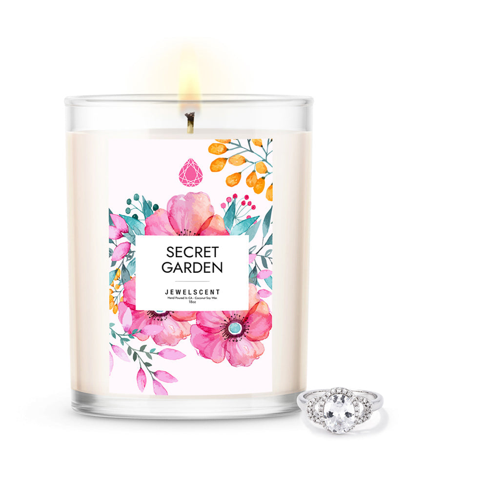 Secret Garden 18oz Mystery Box Jewelry Candle