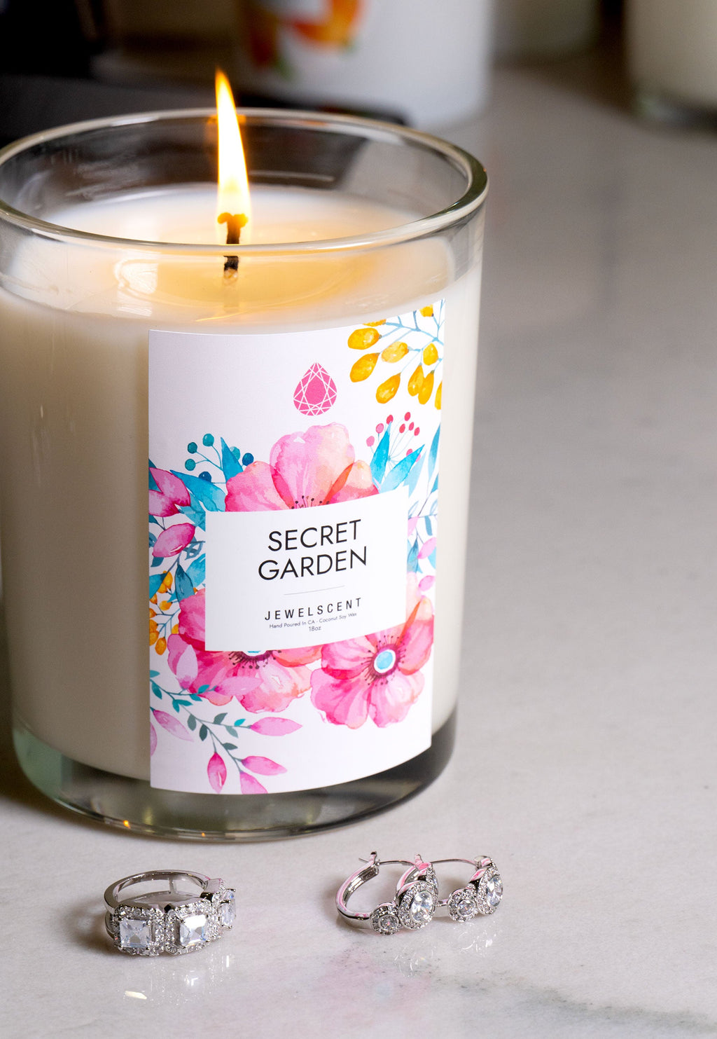 Secret Garden 18oz Mystery Box Jewelry Candle