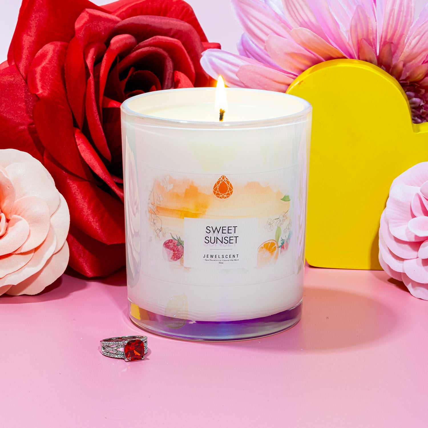 Sweet Sunset 10oz Mystery Box Jewelry Candle